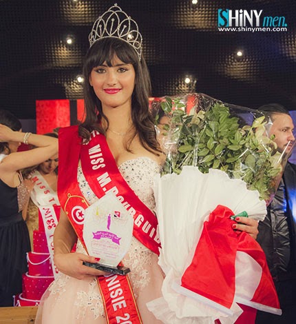 Wahiba Arres was crowned Miss Tunisie 2014 Wahiba