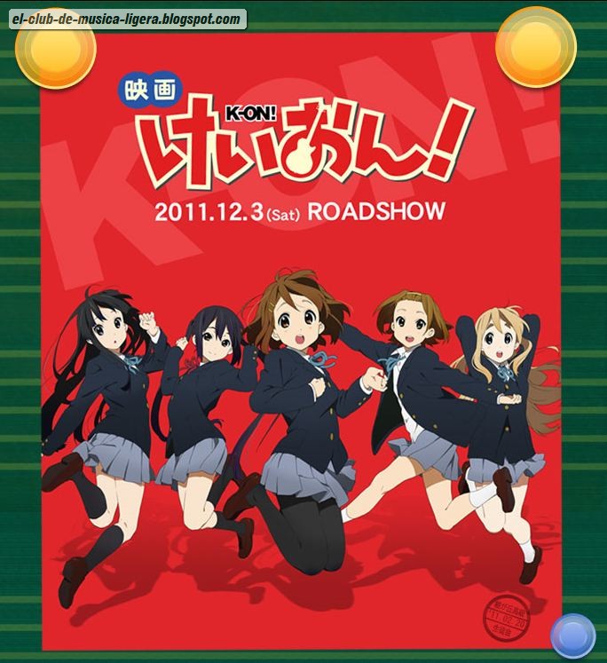 K-ON!! Película se estrenara el 3 de Diciembre K-ON-Pelicula-Estreno-3-diciembre