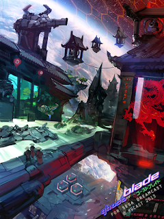 The Ghost Blade, les différentes news Ghost-blade-concept-art-shangai-city