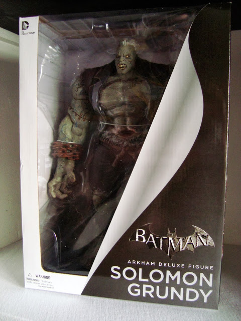 BATMAN ARKHAM CITY DELUXE SOLOMON GRUNDY ACTION FIGURINE DSC08171