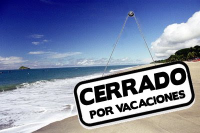 Sabado y el bar cierra por vacacionessss!!!  Ya sabeis donde estan las llaves... Cerrado-por-vacaciones