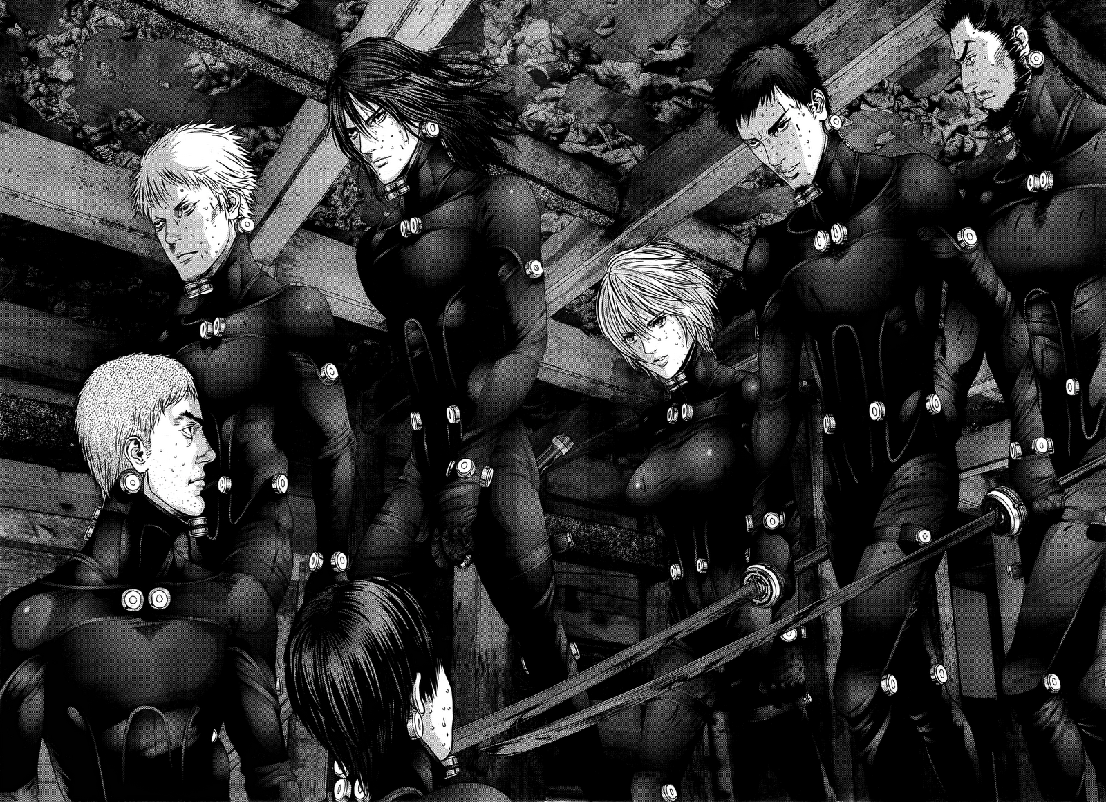 GANTZER - CAPITULO 0 Gantz_c0354_-_p06-07_Utopia