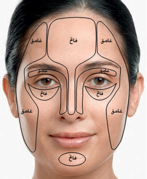 طريقة وضع كريم الأساس 1304827702204