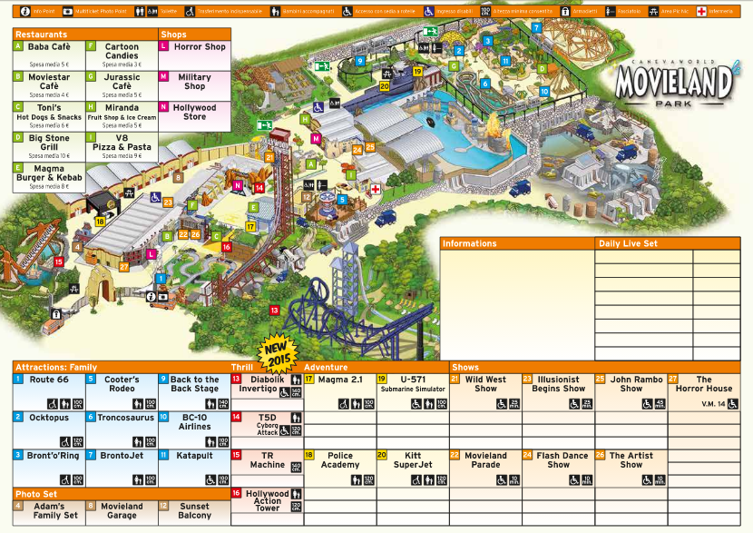 Siete mai stati a Movieland? Canevaworld_movieland_mappa