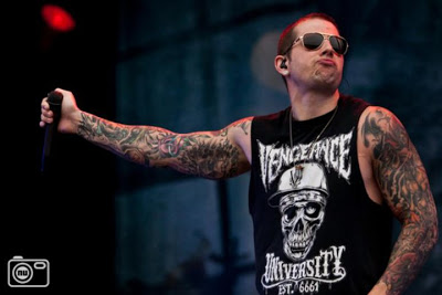 M. Shadows Latihan Sebelum Show Di Pinkpop Festival F