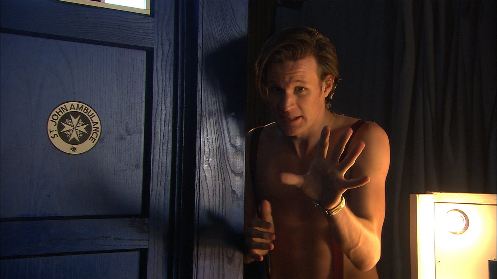 Doctor Who on Children in Need 2011 Mazza_naked