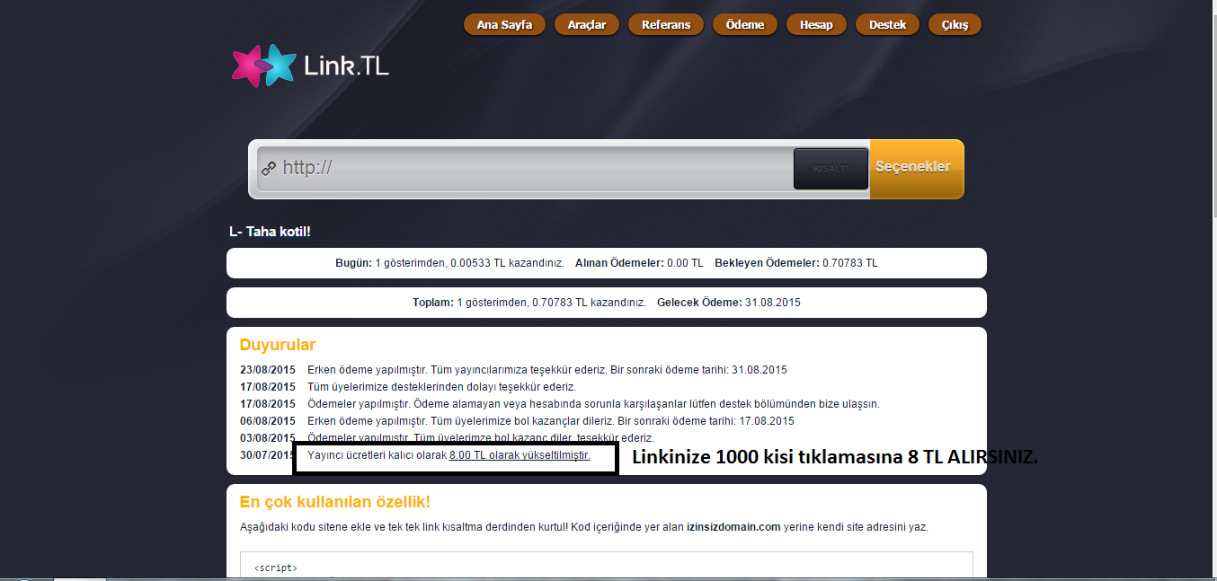 link.tl link kısalt para kazan Ads%25C4%25B1z