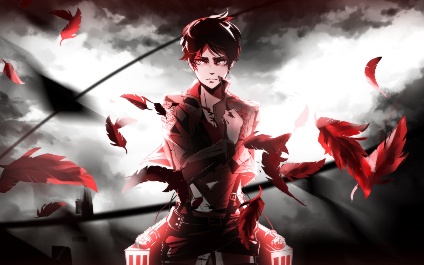 Attack on Titan Eren-Jaeger-Attack-on-Titan-Shingeki-no-Kyojin-wallpaper-hd-Anime-Male-Weapon