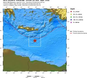 Terremoto nel Mediterraneo M 4,5 a sud di Creta 285903.regional.thumb