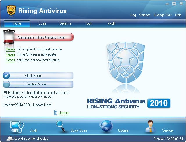  Rising free Antivirus 23.00 - Ένα ακόμα δωρεάν Antivirus  Rising-antivirus_dwrean.net