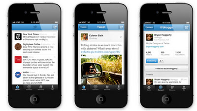 Nuova versione di Twitter per Android e iPhone  Twitter-iphone