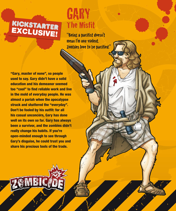 Zombicide personajes GARY