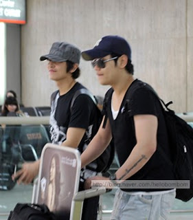 Kim Jeong Hoon en el Aeropuerto agosto/2/2012 Airport