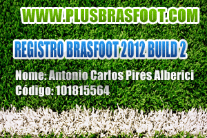 [Registro Brasfoot 2012][Registro Build 2 2012!] REGISTRO