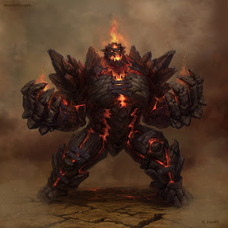 Bestiario de las Montañas Ardientes Golem_____destroyer___by_ketka-d3dqcsd