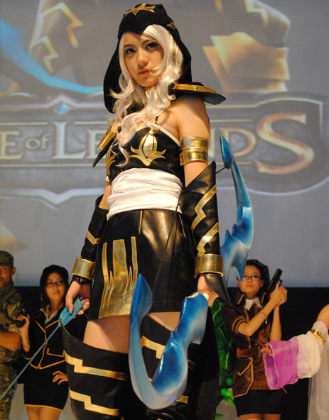 Cosplay League of legends Ashe3