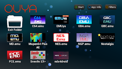 Baxy, interface par Frankkie Ouya_launcher24