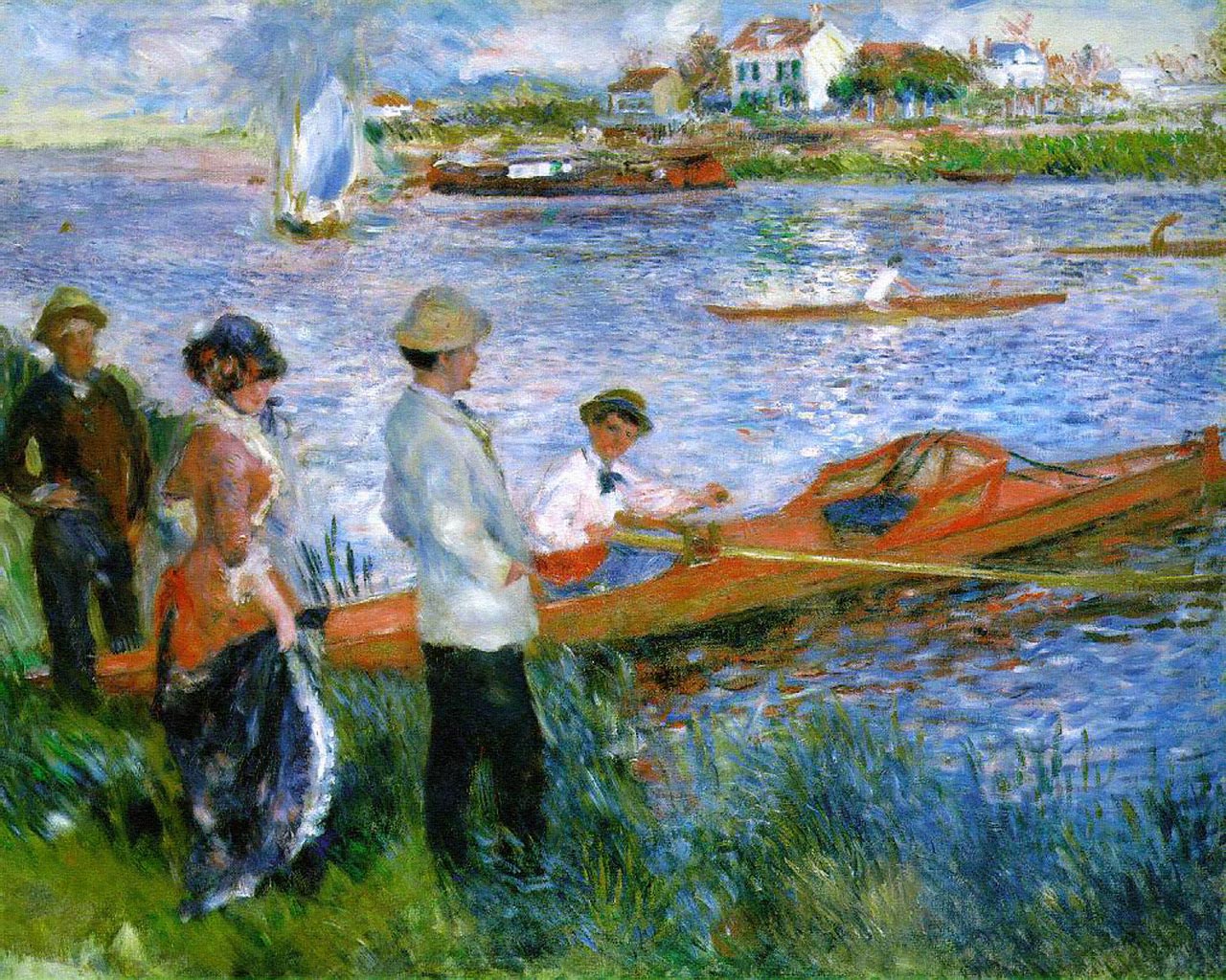 Ma collection d’œuvres d'Auguste Renoir  - Page 2 Oarsmen_at_Chatou%252C_1879%252C_Pierre-Auguste_Renoir