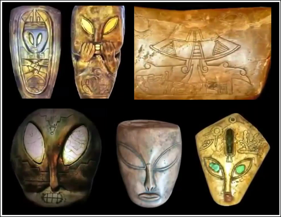 Artefactos descubiertos recientemente parecen indicarar que los mayas tuvieron contacto con seres extraterrestres Ancientartifacts
