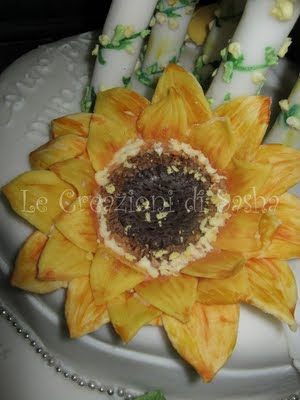 Wedding cake girasoli... con WIP IMG_2860