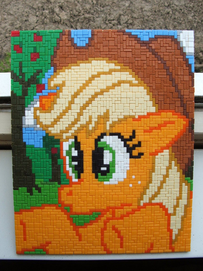 Funny pictures, videos and other media thread! - Page 15 Ministeck_applejack_by_kaasknaller-d50y7ve