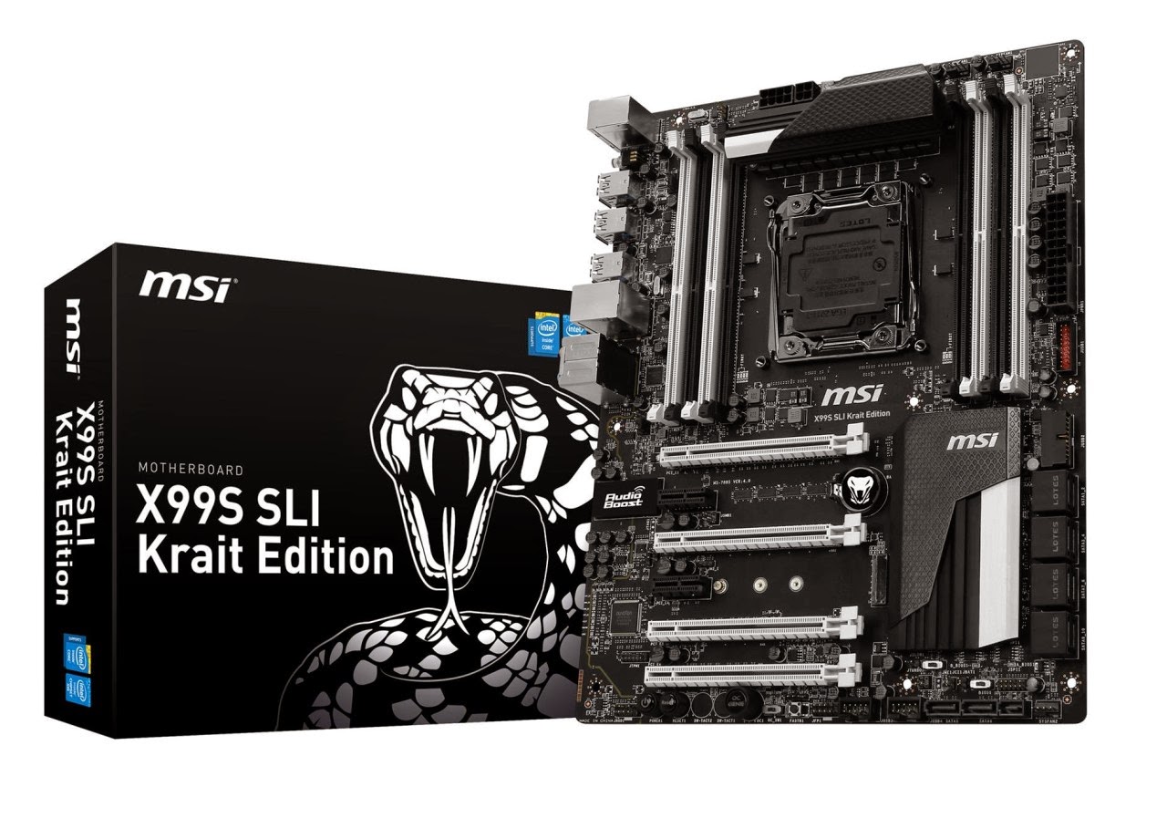 Η MSI ανακοινώνει την X99S SLI Krait Edition Μητρική FREEGR