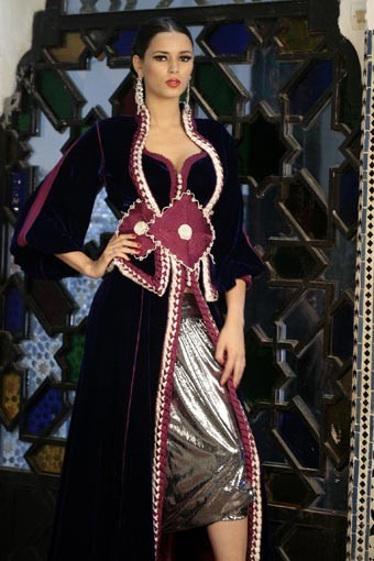 التكشيطة المغربية بالسروال Caftan-2012-batoule-kaynallah-4-f252c