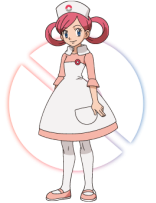 Curar Pokémons XY-Nurse-Joy