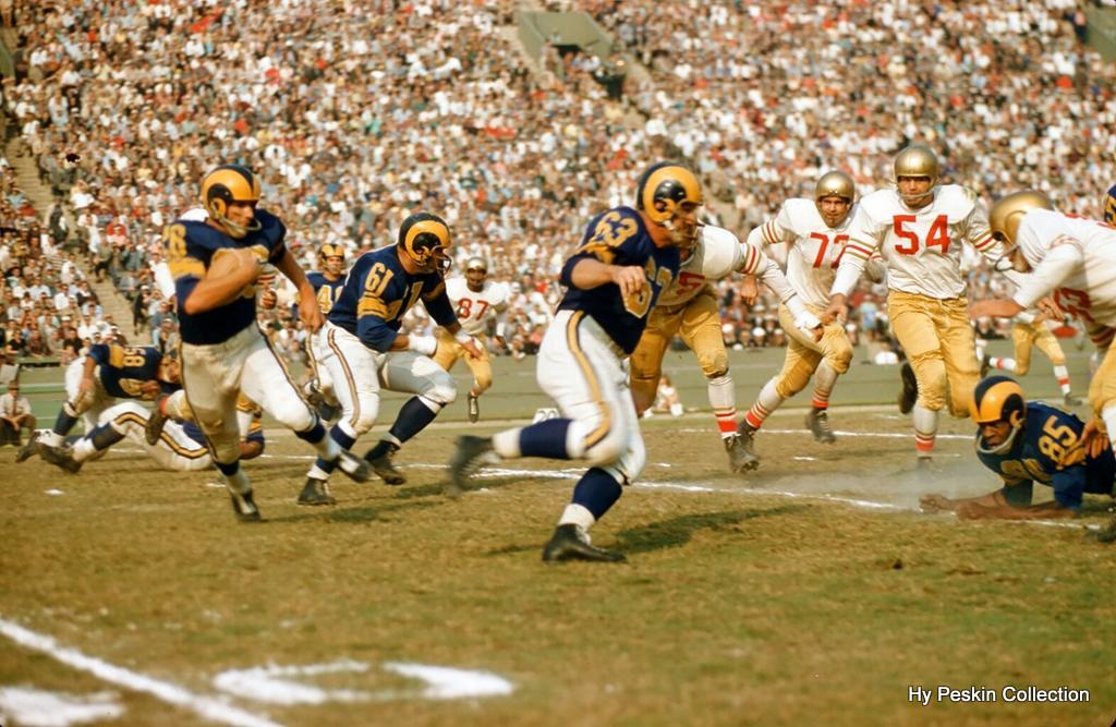 Rams - 49'ers 1957