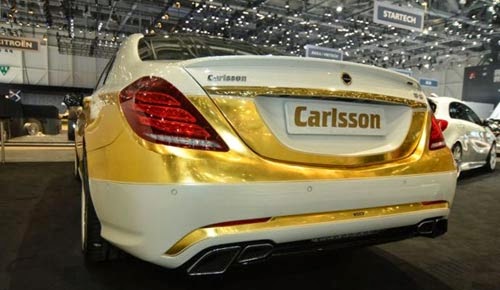  اصدار سيارة مرسيدس تحتوي على 278 قطعة من الذهب  Mercedes-cs50-gold-18