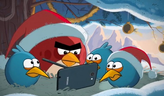 ANGRY BIRDS CHRISTMAS SPECIAL SIGNED Ab2