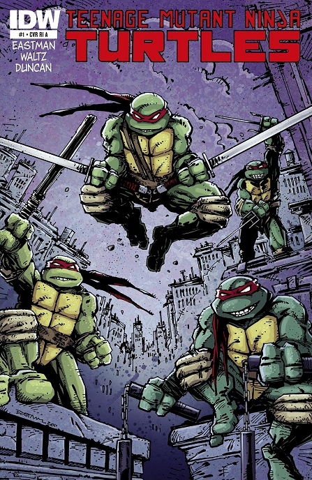 IDW TMNT #1 - Les 13 Couvertures Tmnt1_coverE_eastman