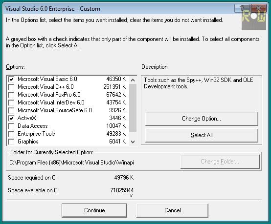 visual - TUTORIAL DE INSTALAÇÃO [VISUAL BASIC 6] 03selcom