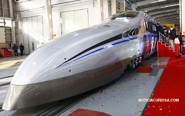 El tren bala más rápido del mundo viaja a 500 km/h  Tren-bala-rapido-mundo