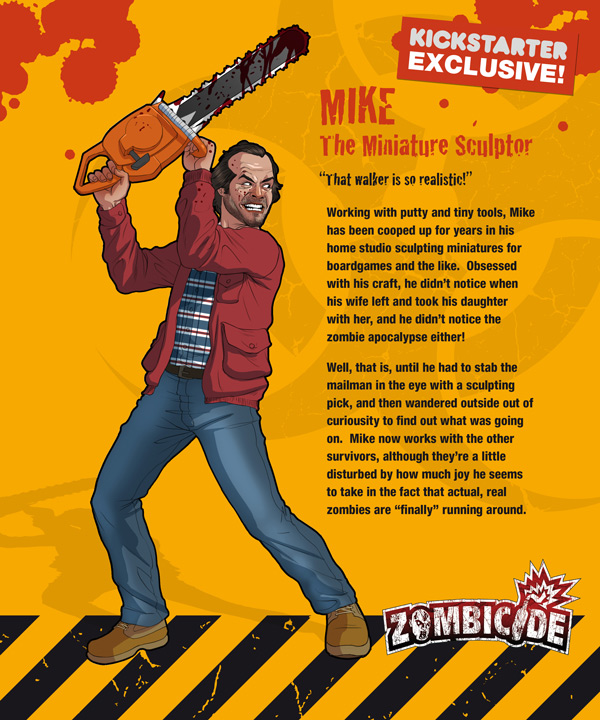 Zombicide personajes MIKE