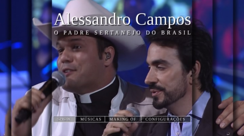 Padre Alessandro Campos Quando Deus Quer, Ninguém Segura Ao Vivo DVD-R 1