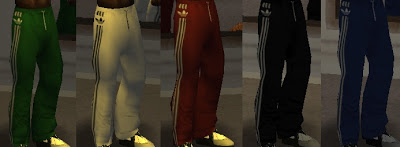 GTA SA - Pack de Calças Da Adidas 541.