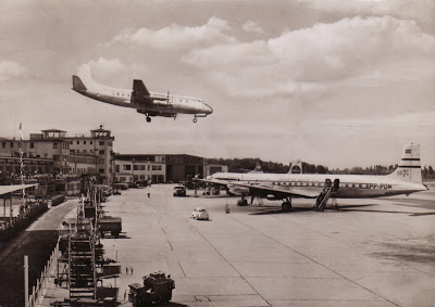 Os Douglas DC-7 na Panair do Brasil  PP-PDN_6-Dusseldorf_1963