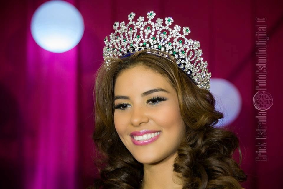 Maria Jose Alvarado won the Señorita Honduras 2014 Hds2