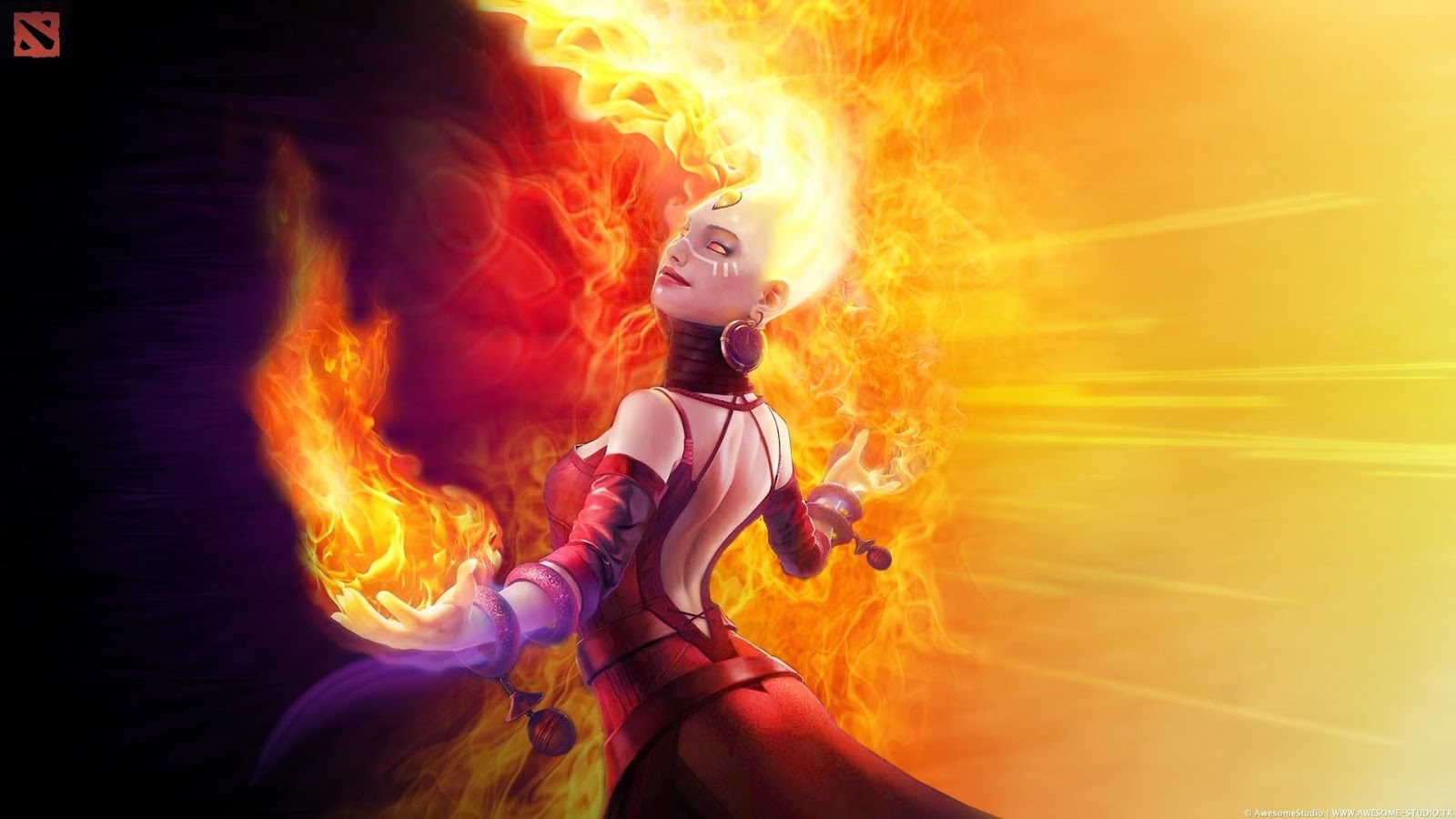 ♕ SPIRIT BRINGERS: EMPYREAN REALM. (SAGA DE BYNQUISTERR) - Página 30 Lina-Arcana-Fiery-Soul-of-The-Slayer