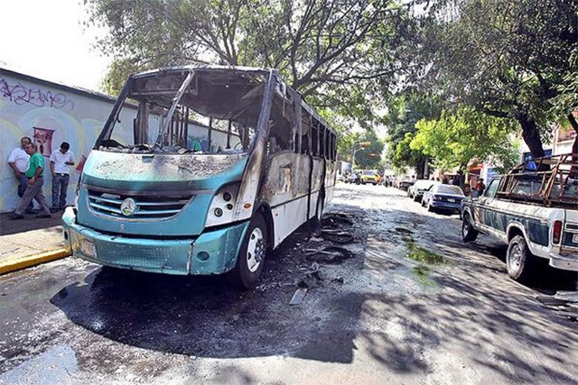 Hijo del líder del Cártel de Jalisco ya declara en la SEIDO  Rubén Oseguera González, alias "El Mech Incendiojalisco30012014_p