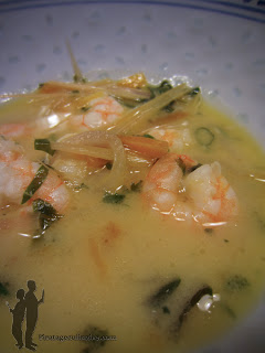 Soupe thaï aux gambas et au lait de coco 2012-06-105