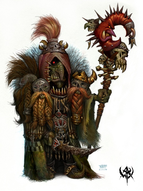 Leaders and forces of the Gha^zhakh Hordes Goblin_shaman