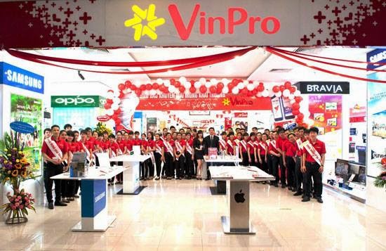 Điện máy VinPro thương hiệu điện máy của Vingroup Vinpro