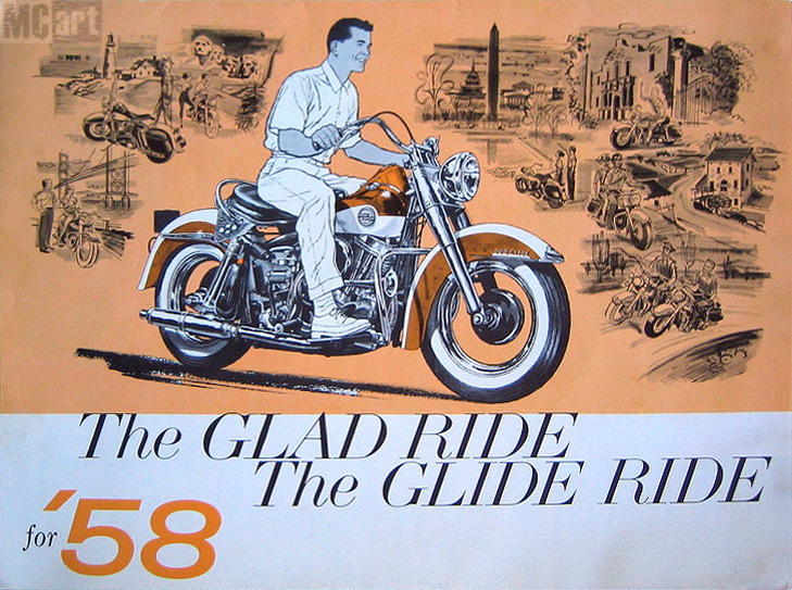 Dessins - Page 3 1958-Harley-Duo-Glide-Glade-Ride