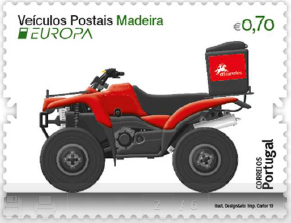 TEMATICA EUROPA CEPT - 2013 Dedicado a las Furgonetas postales MA-13