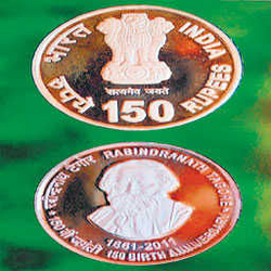 முதல்முறையாக 150 ரூபாய் நாணயம்  Rs-150-Coin