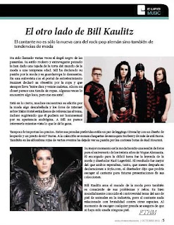 Tokio Hotel en Gua del Mes Aleman en Eurochannel Guia3