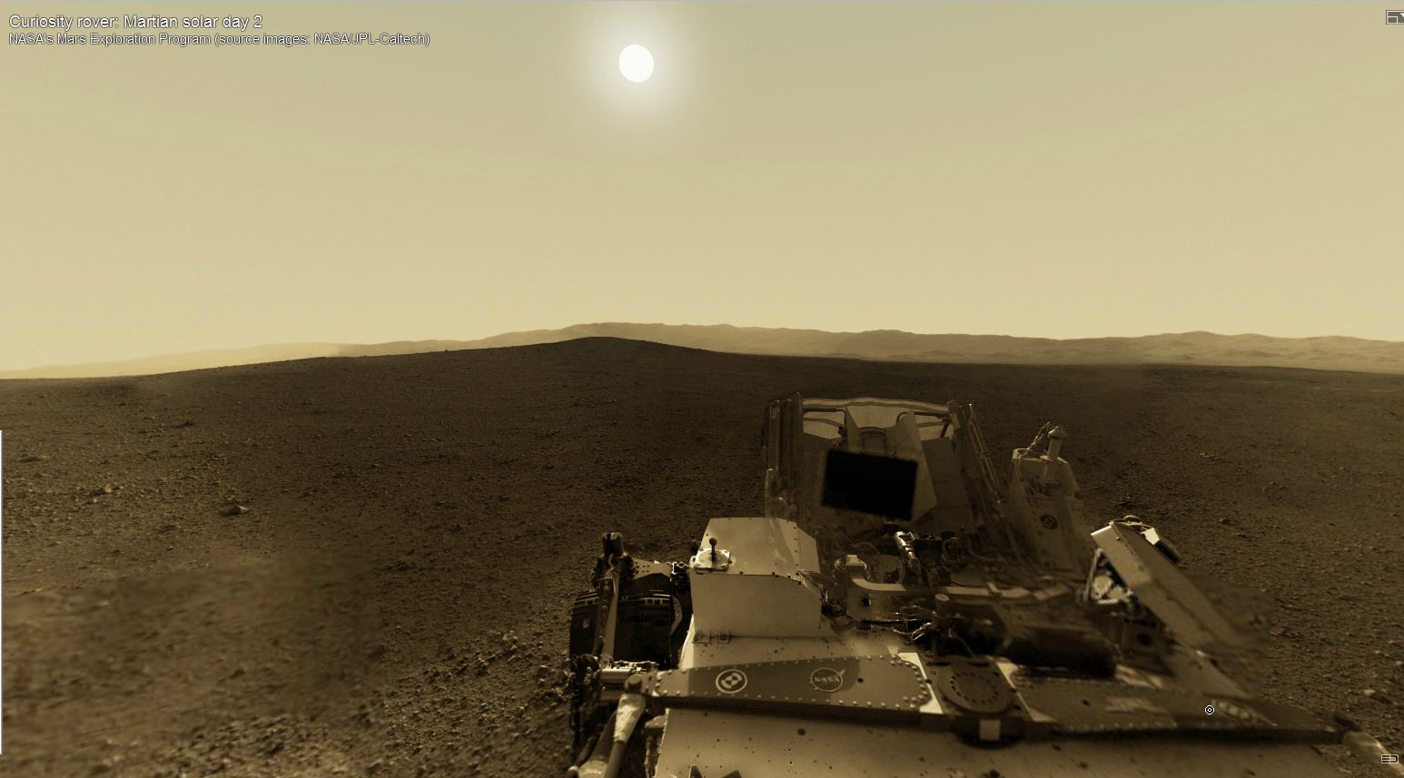 Fotos de Marte en Alta Definición CuriosityPano