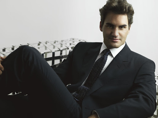 Federer podría ser modelo!!!! SunnyRoger61